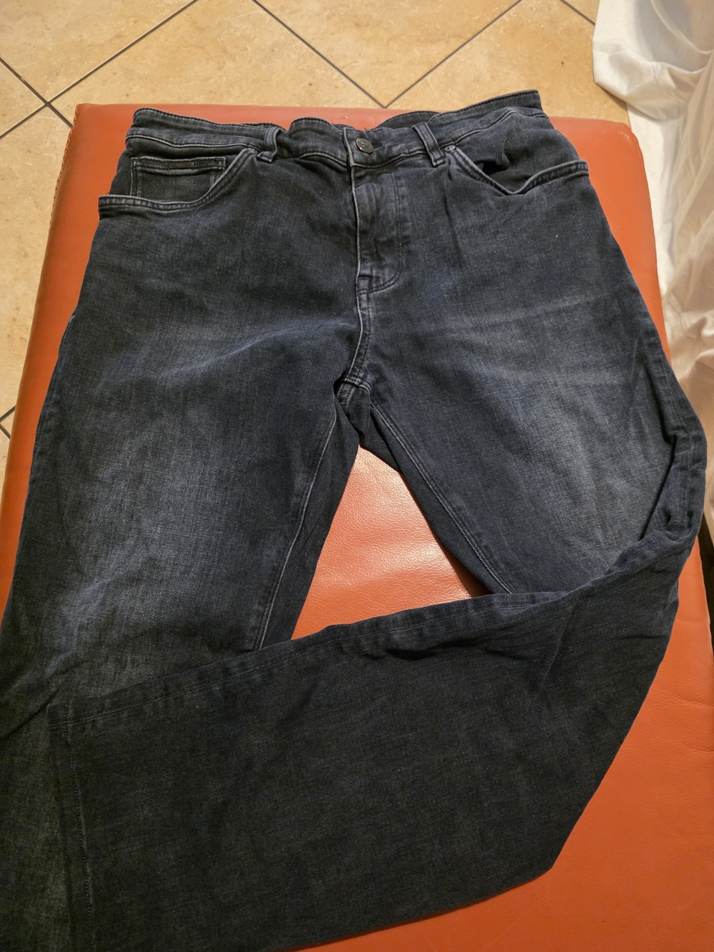 Boss Men's Skinny Jeans in Dark Indigo
